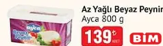 AYCA AZ YAĞLI BEYAZ PEYNİR 800 G fiyat ve kampanya bilgisi